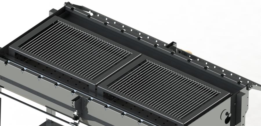 Steckerlfischgrill "groß" - 21 Steckerlfische
